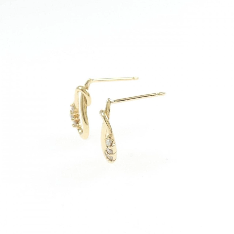 K18YG Bông tai kim cương 0.06CT - Hàng hiệu Chính hãng 875077