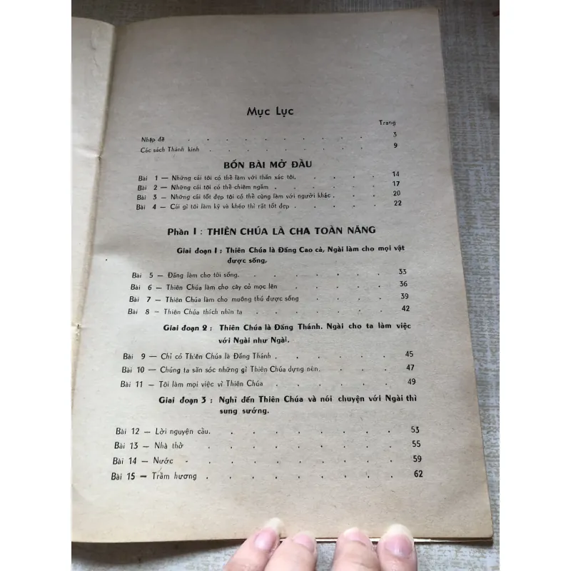 Giáo lý lớp một-Cha chúng ta ở trên trời 992369