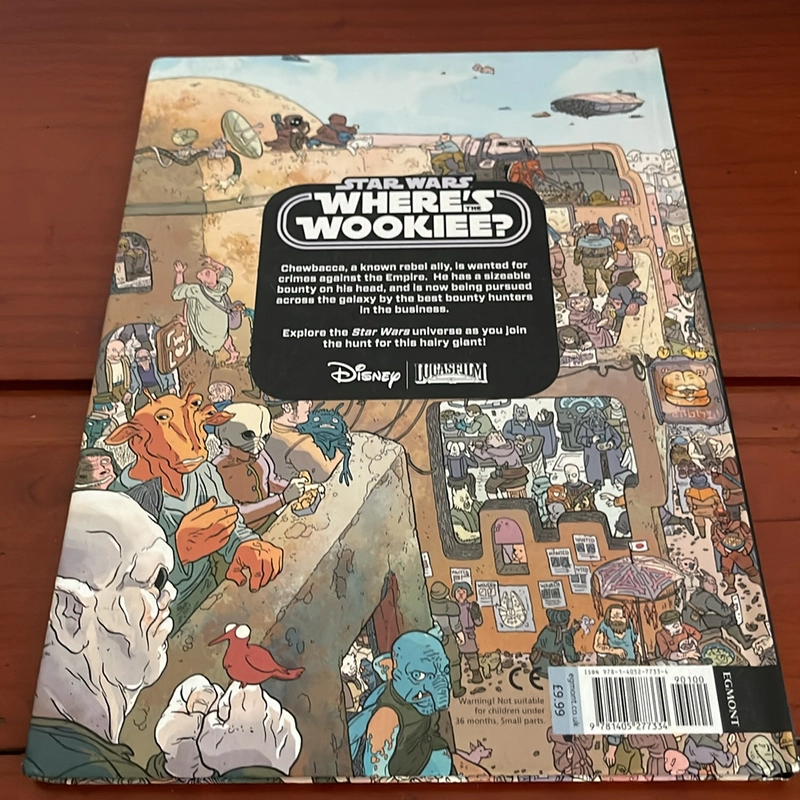 PICTURE BOOK Star wars Where’s the wookiee? 537014