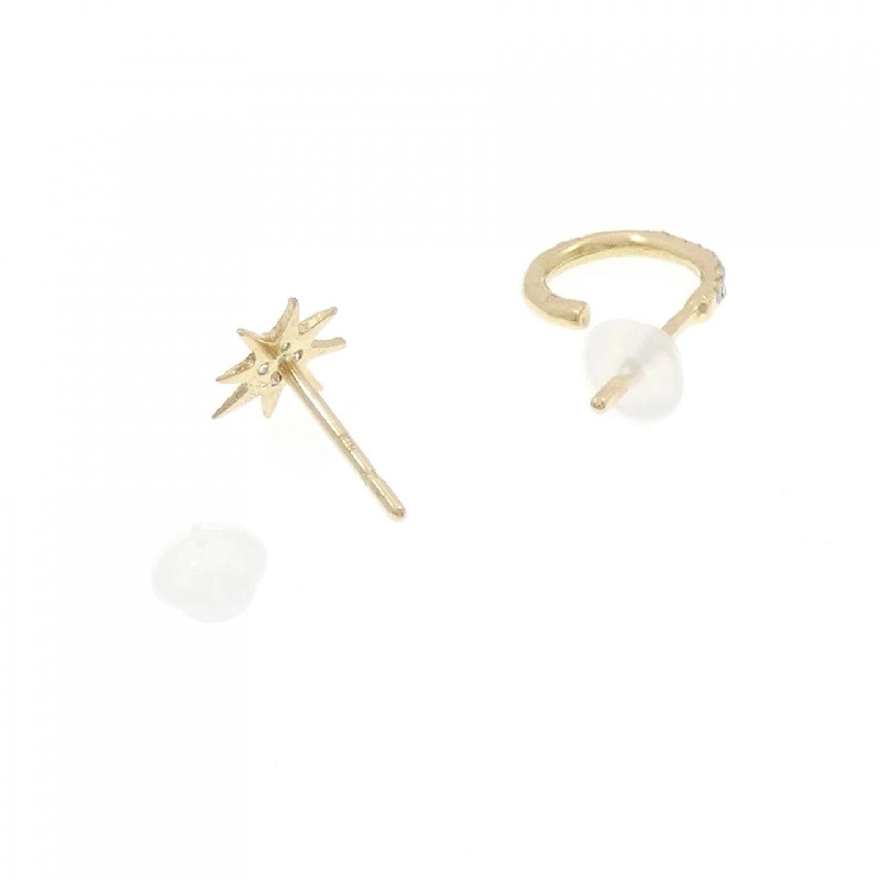 K18YG Bông tai kim cương - Hàng hiệu Chính hãng 866361