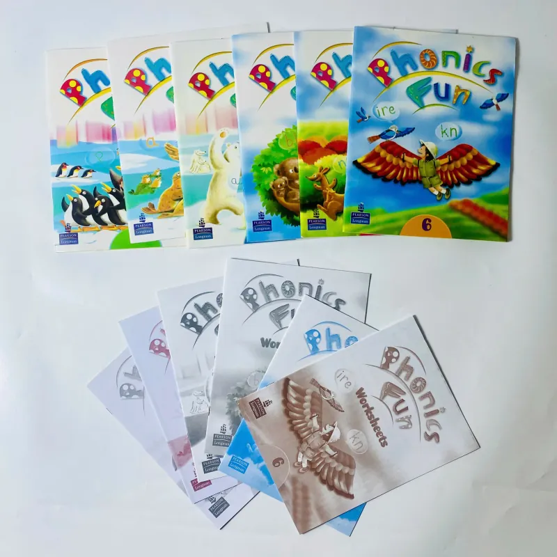 Phonics Fun (Sách nhập)- 6 levels kèm file nghe 780253