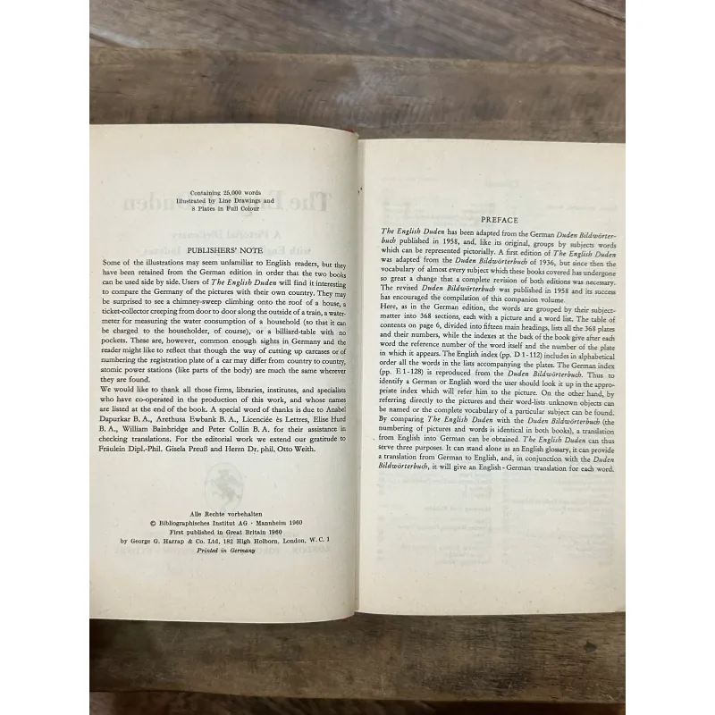 English Duden - A Pictorial Dictionary 1960s (Sách Hiếm/Sưu Tầm) 737243