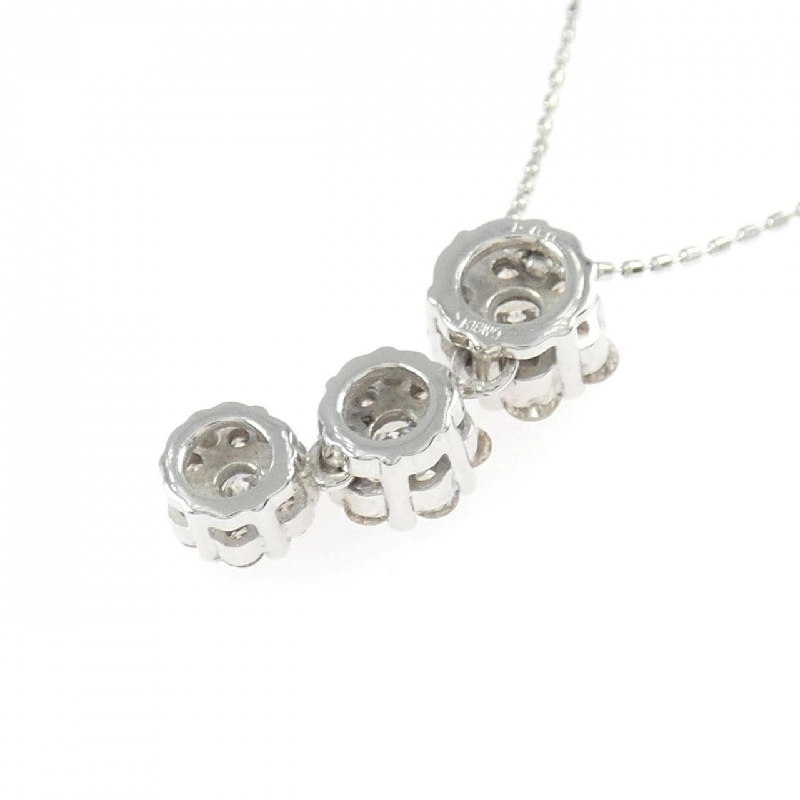 K18WG Hoa Kim Cương Dây Chuyền 1.00CT - Hàng hiệu Chính hãng 857900