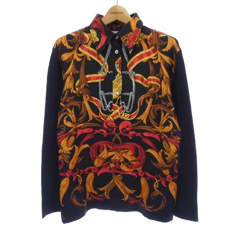 【Mã giảm giá】【Cổ điển】Áo HERMES 644178