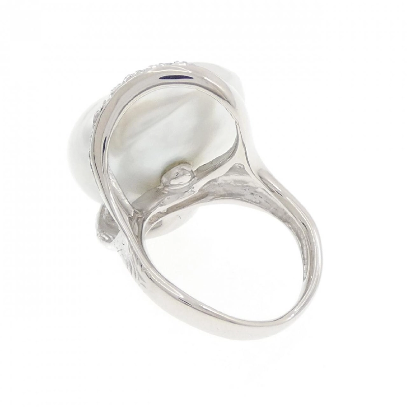 Nhẫn ngọc trai trắng PT900 668759