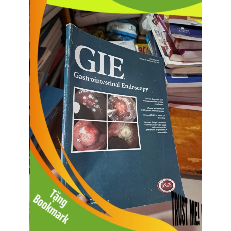 (TẶNG BOOKMARK) GIE Gastrointestinal Endoscopy volume 85 no 5 5/2017 RBK0808 TẠP CHÍ, THIẾT KẾ, THỜI TRANG 944343
