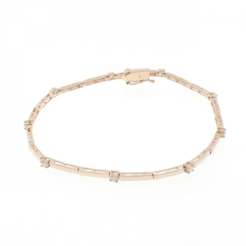 K18PG Vòng tay kim cương 0.33CT - Hàng hiệu Authentic 871577