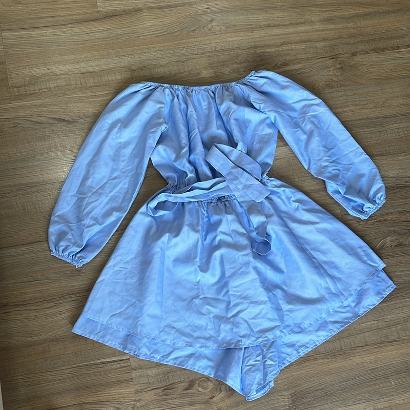 Jumsuit nữ . trẻ trung hiện đại. Sz S, xanh dương 506073