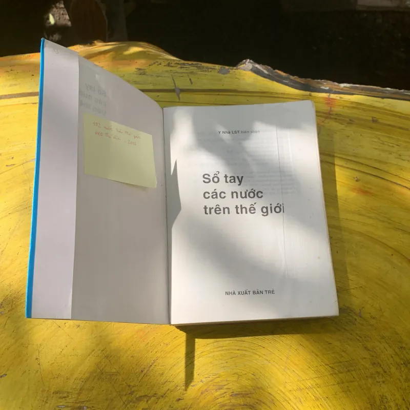 Sổ tay CÁC NƯỚC TRÊN THẾ GIỚI -  Ý NHÃ LST 780582