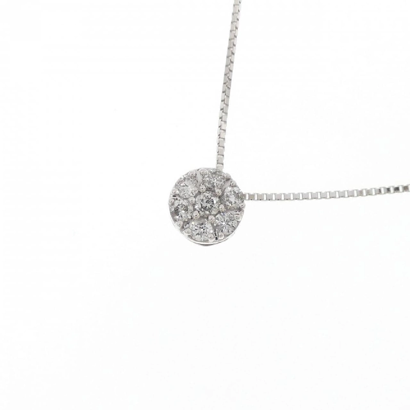 K18WG Dây chuyền kim cương 0.20CT - Hàng hiệu Chính hãng 861340