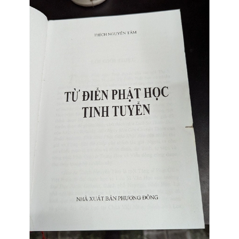 Từ điển phật học tinh tuyển - Thích Nguyên Tâm 326739