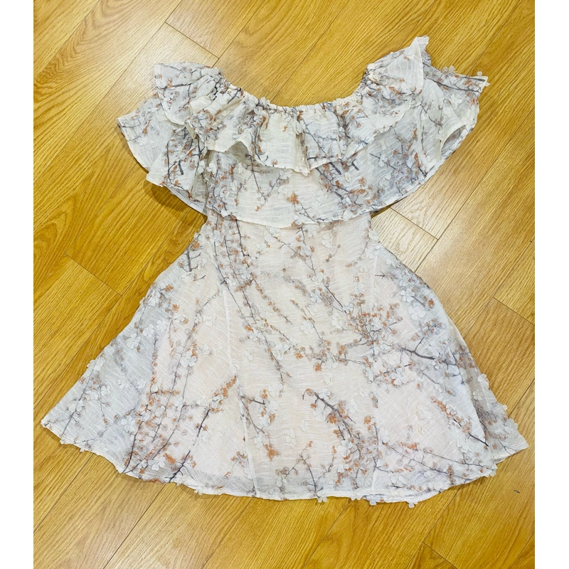 Váy đi tiệc hoa nổi 529691