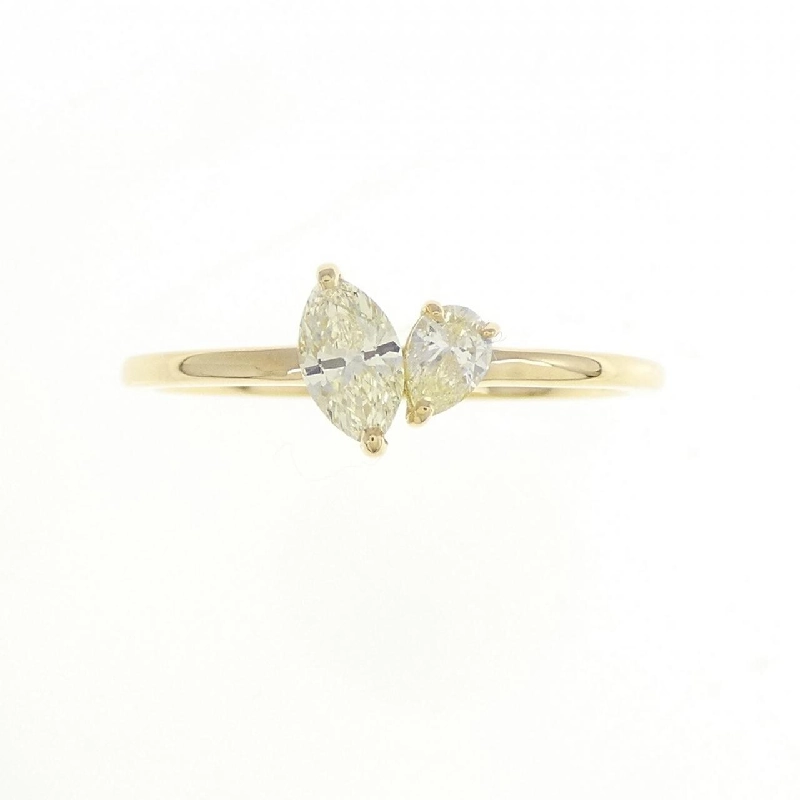 【Sản phẩm mới】Nhẫn kim cương K18YG 0.30CT 671225