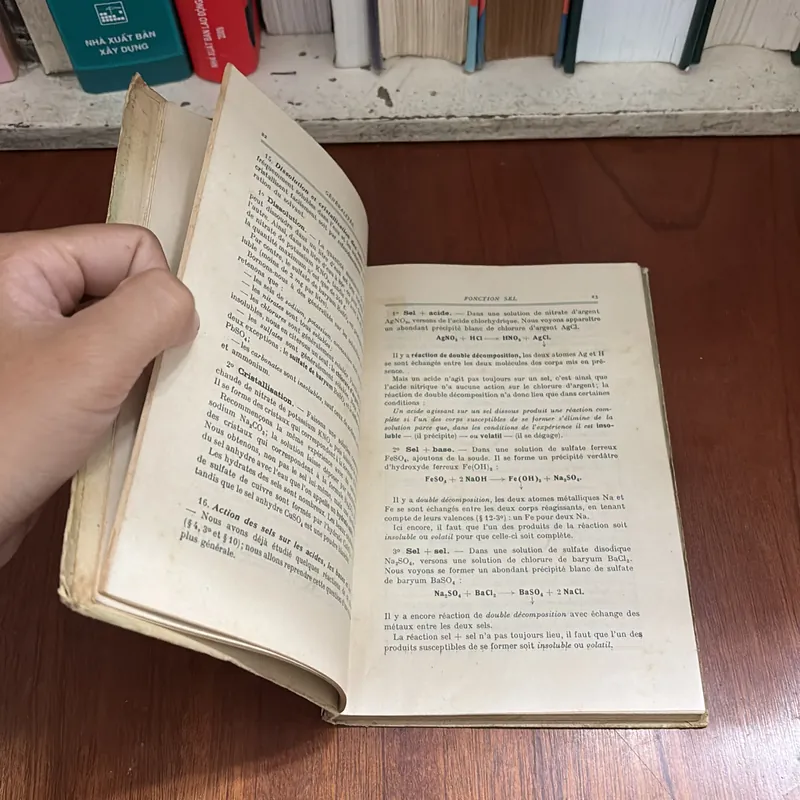 II Sách Tiếng Pháp: CHIMIE _ CLASSES DE 1 Re C ET MODERNE - 1955 604849