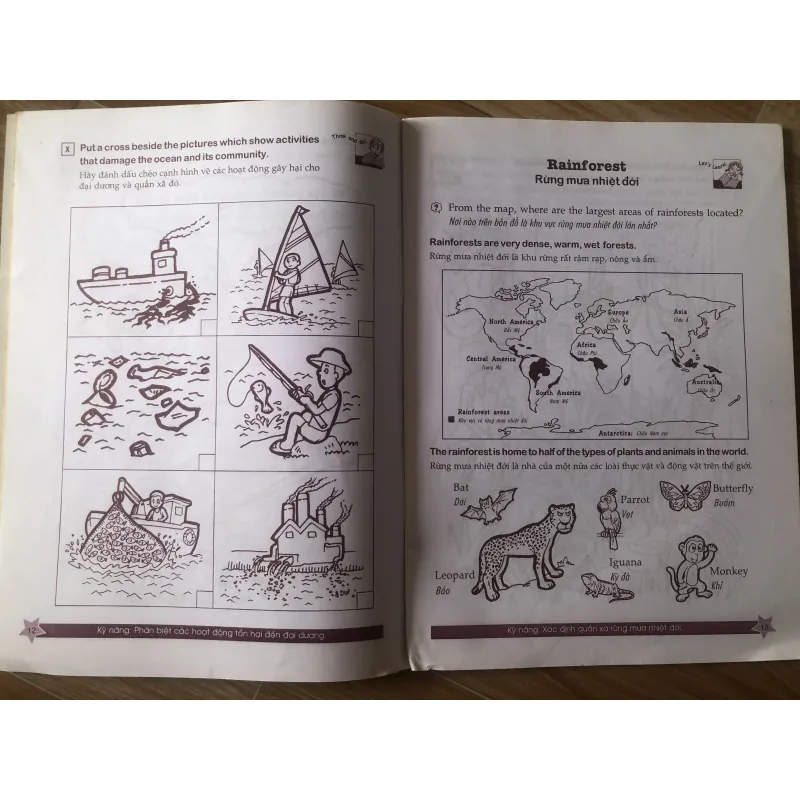 Cùng khám phá tiếng anh - Môi trường Sống - 3A 1004065