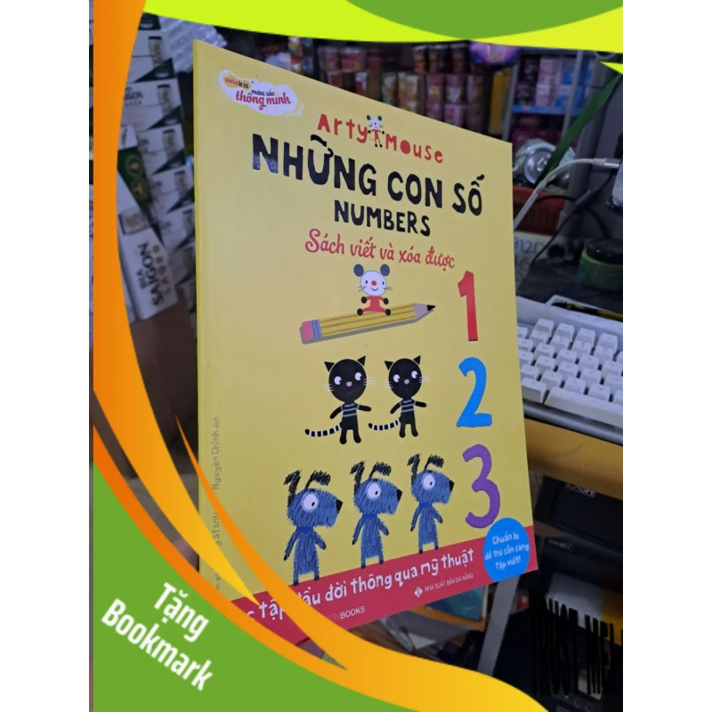 (TẶNG BOOKMARK) Những con số numbers sách viết và xóa được RBK0109 949644