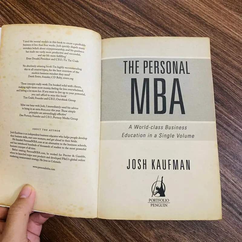The Personal MBA - Josh Kaufman#HATRA 1004191