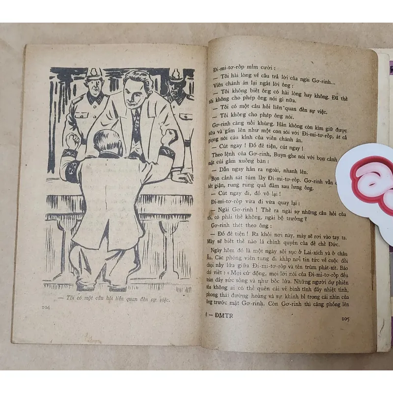 Sách của NXB Kim Đồng viết về vị lãnh tụ Georgi Dimitrov (tranh vẽ minh họa, in 1976) 707004