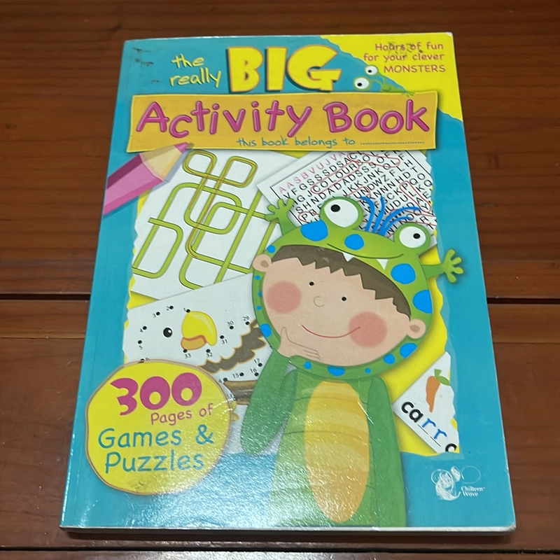 PICTURE BOOK the really big activity book 536465