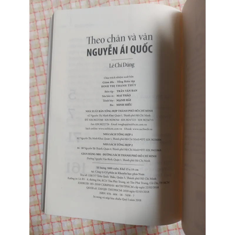 THEO CHÂN VÀ VĂN NGUYỄN ÁI QUỐC - Lê Chí Dũng 970740