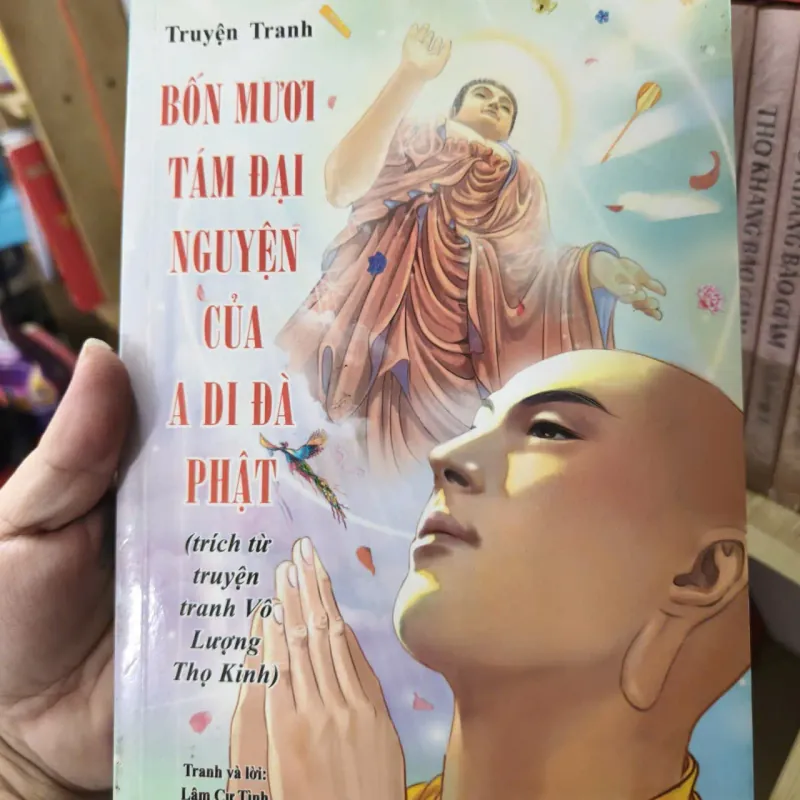 Sách - Truyện Tranh Bốn Mươi Tám Đại Nguyện ( 48 Đại Nguyện ) Của A Di Đà Phật 759157