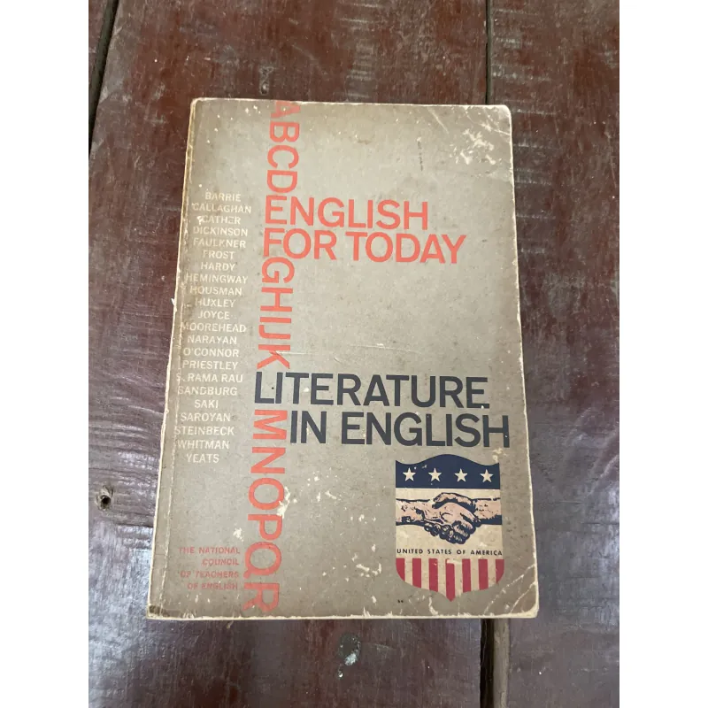 English for today - book six - LITERATURE IN ENGLISH 1008308