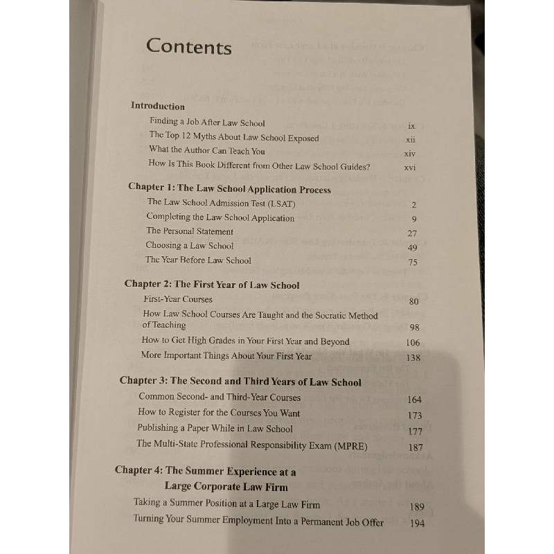 Law School Low down - Scott 746529