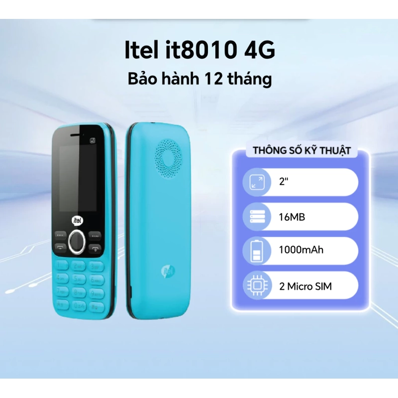 Điện thoại Itel it8010 4G - Hàng chính hãng 504881