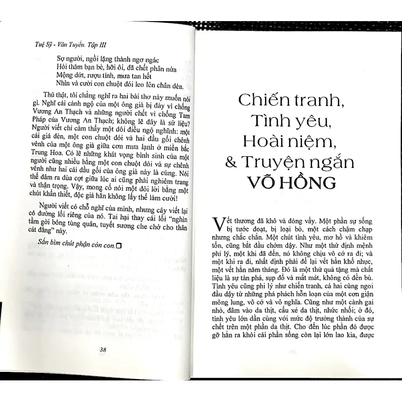 TUỆ SỸ VĂN TUYỂN - Sưu tập HẠNH VIÊN 1046105