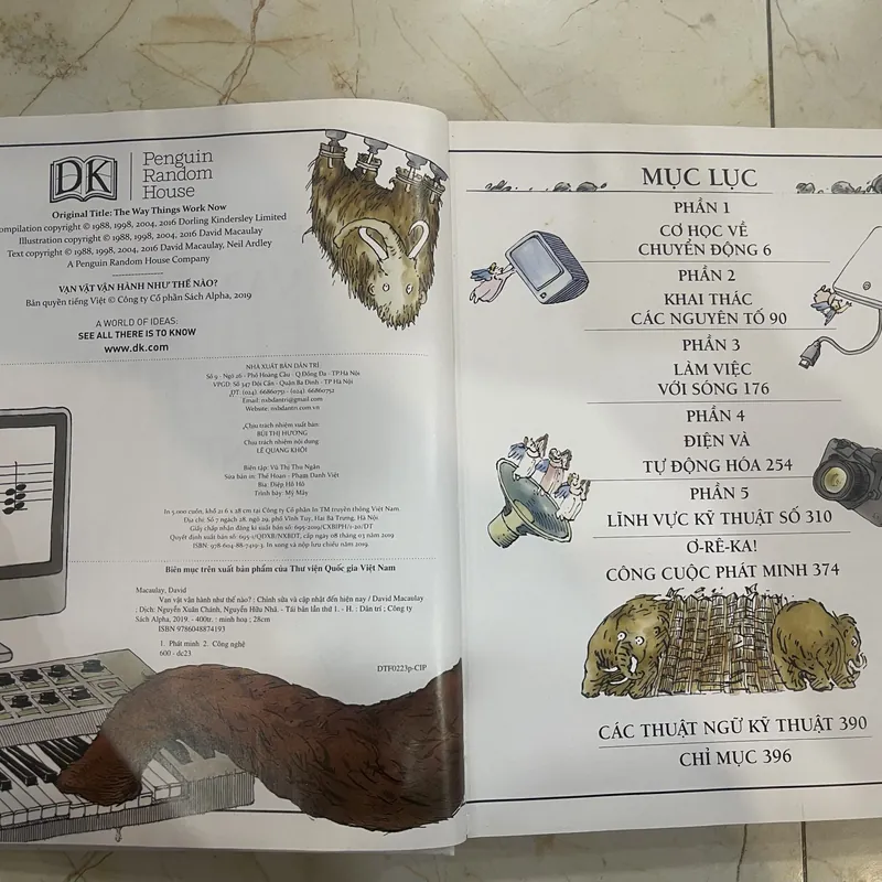 Vạn vật vận hành như thế nào ? - David Macaulay (B) 599628