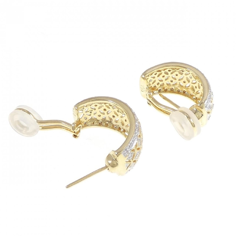 Bông tai/khuyên tai kim cương 750YG/750WG 0.51CT - Hàng hiệu Chính hãng 868320