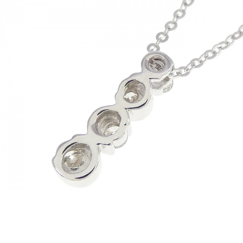 Dây chuyền kim cương K18WG 0.16CT - Hàng hiệu Chính hãng 863111