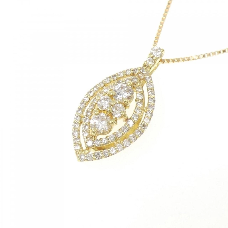 Dây chuyền kim cương K18YG 0.60CT - Hàng hiệu Chính hãng 864752