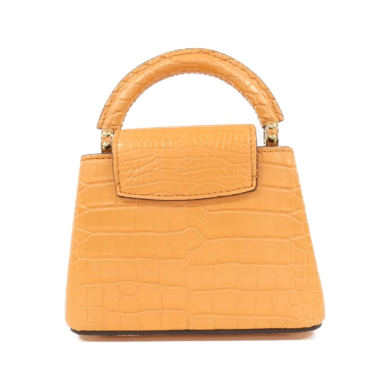 Túi xách Louis Vuitton Exotic Leather Capucines NANO N82388 - Hàng hiệu Authentic 619804