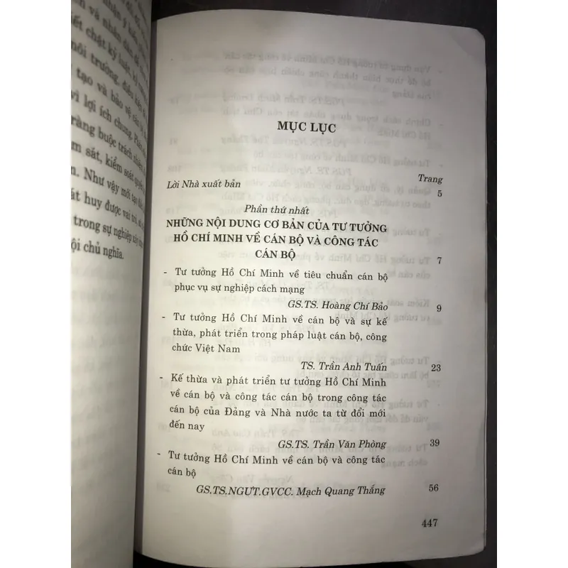 Tư tưởng Hồ Chí Minh về cán bộ, công tác cán bộ và sự kết thừa….cách mạng Việt Nam  606947