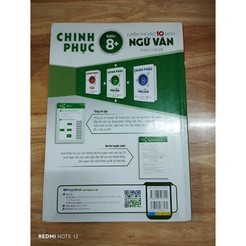 Luyện Thi Vào 10 Môn Ngữ Văn Theo Chủ Đề 2023 (sách tham khảo) 533424