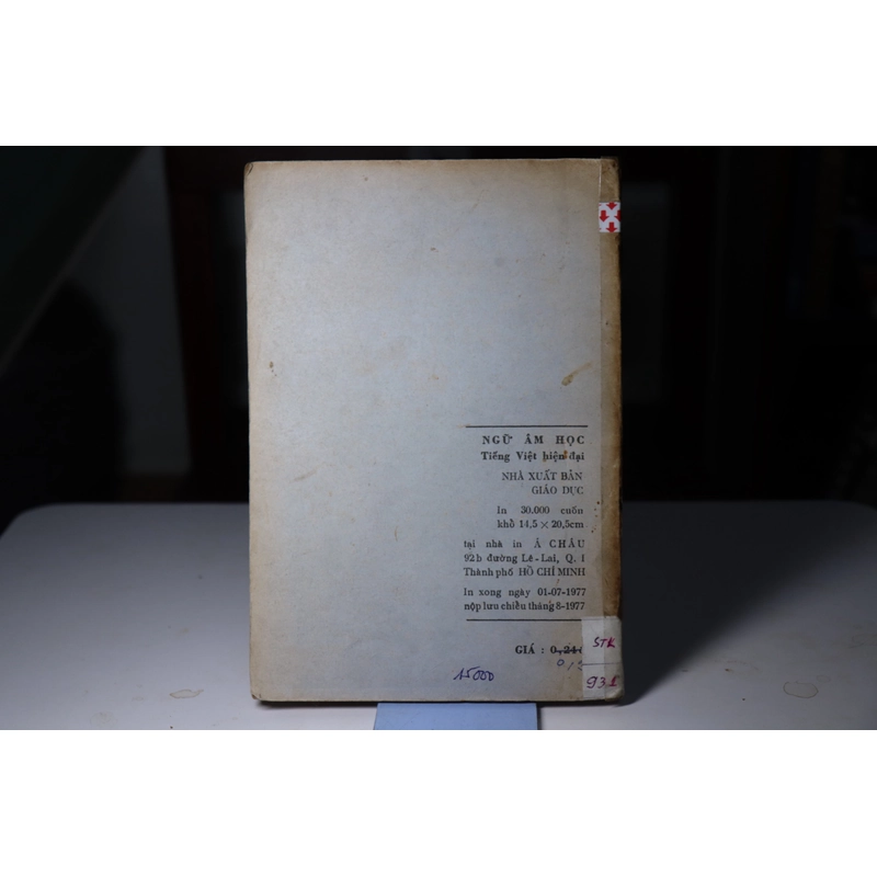 Ngữ Âm Học Tiếng Việt Hiện Đại 1977 465856