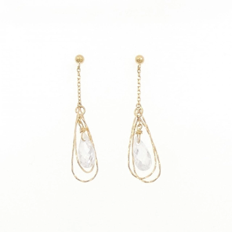 K18YG Cubic Bông tai - Hàng hiệu Chính hãng 869425