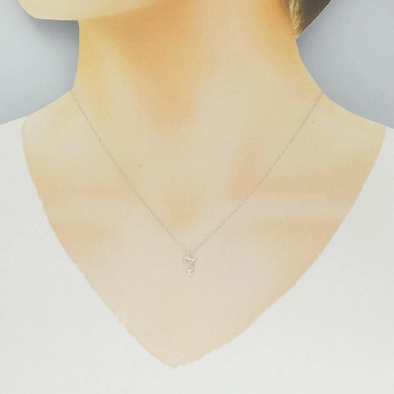 K10WG Dây chuyền kim cương 0.01CT - Hàng hiệu Chính hãng 857607