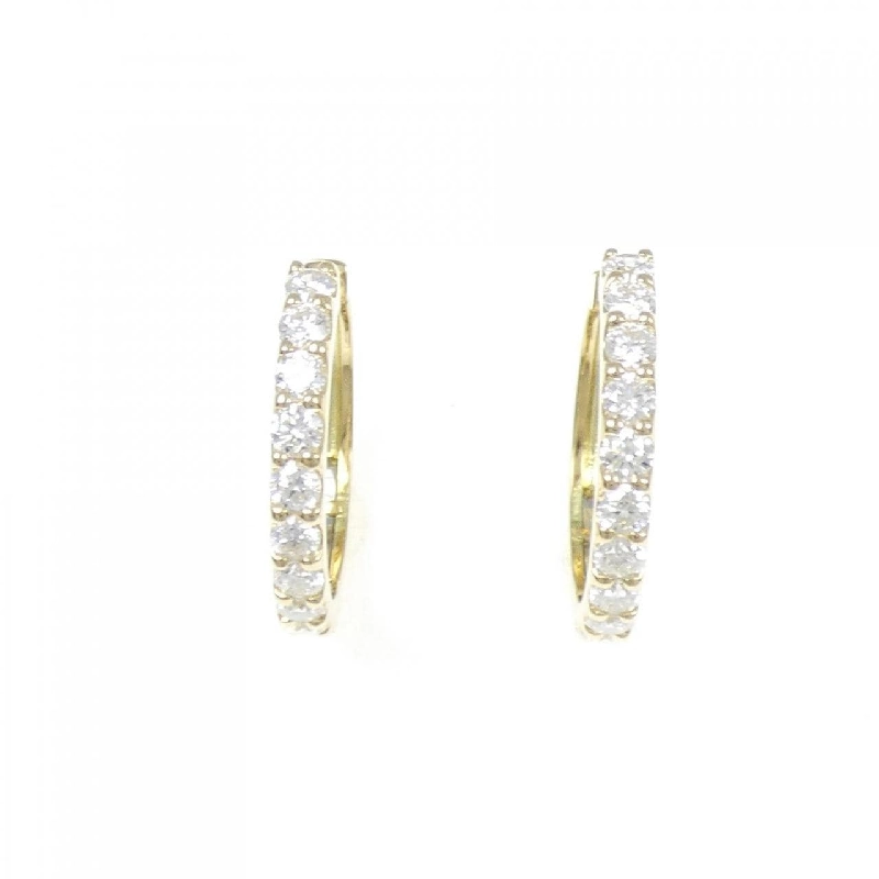 K18YG Khuyên tai kim cương 2.009CT - Hàng hiệu Chính hãng 872699