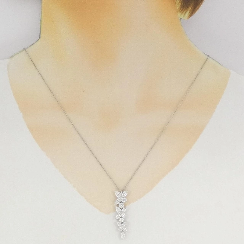 Dây chuyền Tiffany Victoria Mix Cluster Drop - Hàng hiệu Authentic 843856