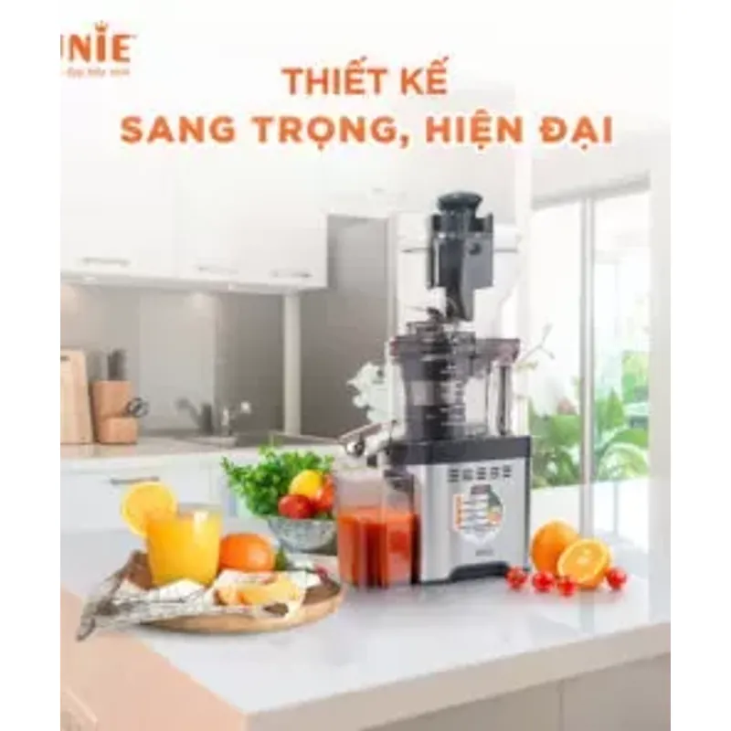 💎 UNIE USJAC91S – Ép rau củ & trái cây nhanh chóng, vận hành êm ái, độ ồn <60dB! 715320