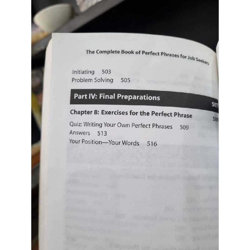 THE COMPLETE BOOK OF PERFECT PHRASES FOR SUCCESSFUL JOB SEEKERS - MICHAEL BETRUS, CAROLE MARTIN 119601