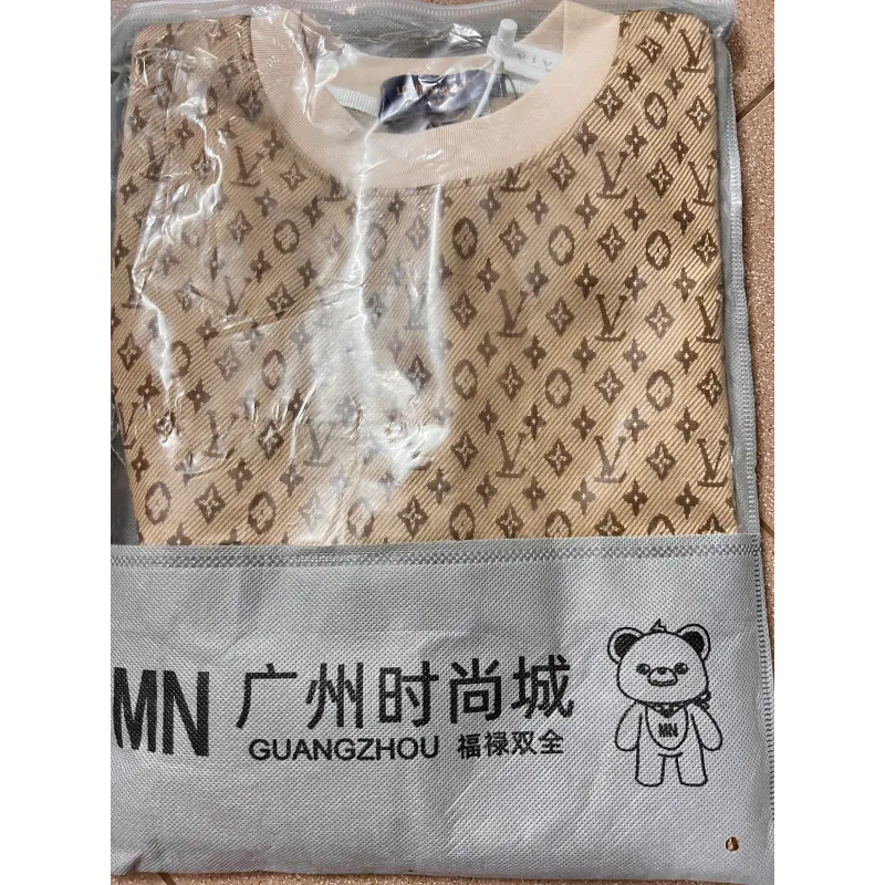 Áo sweatshirt Louis Vuitton họa tiết Monogram size SML màu be 1024448