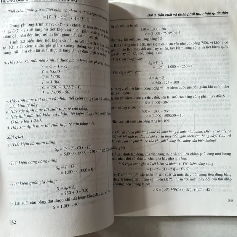 Hướng dẫn giải bài tập Kinh tế Vĩ mô 727721