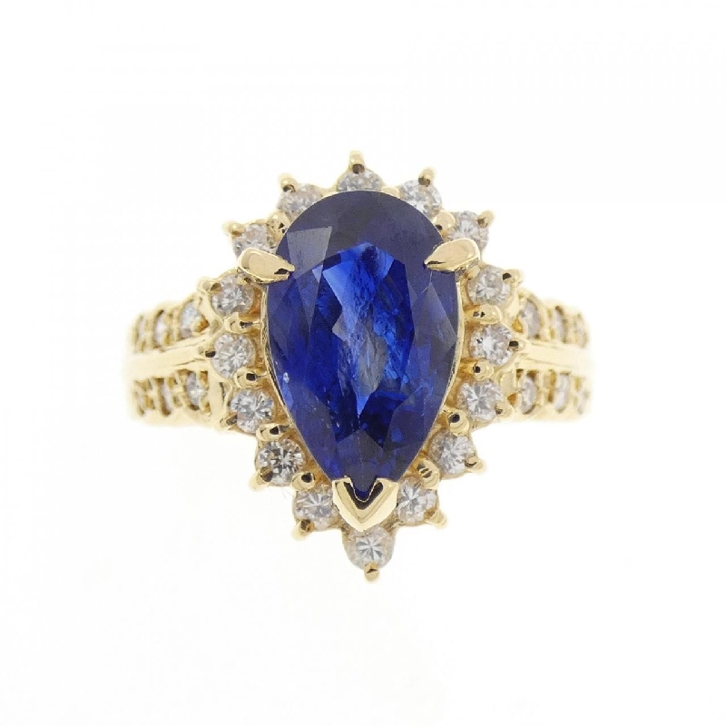 Nhẫn Sapphire K18YG 2.29CT - Hàng hiệu Chính hãng 850296