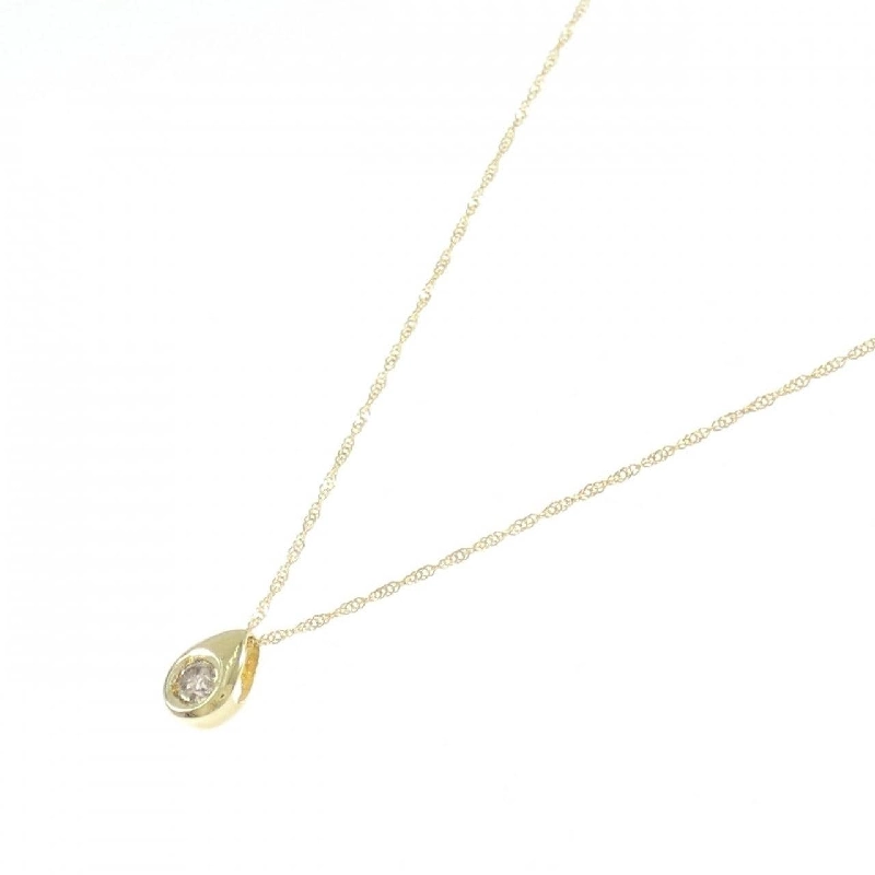 K18YG Dây chuyền kim cương 0.20CT - Hàng hiệu Chính hãng 860553