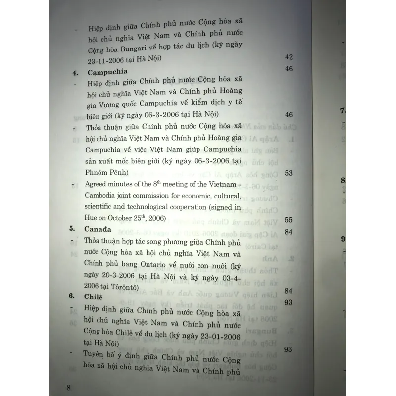 Niên giám các điều ước quốc tế nước cộng hòa xã hội chủ nghĩa Việt Nam ký năm 2006 708743