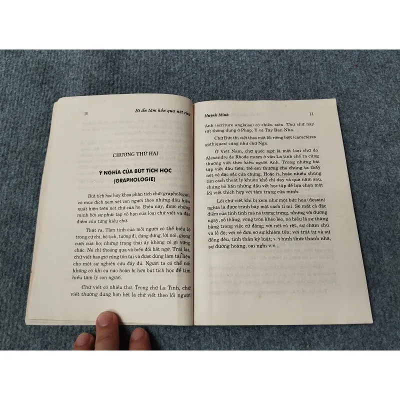 BÍ ẨN TÂM HỒN QUA NÉT CHỮ (BÚT TÍCH HỌC) 701889