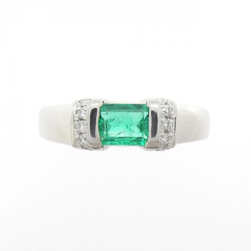 Nhẫn Emerald PT900 0.44CT - Hàng hiệu Chính hãng 853787